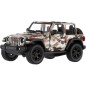 Auto Kinsmart Jeep Wrangler Camo Edition na spätné natiahnutie