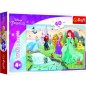 Trefl Puzzle Spoznajte princezné 60 dielikov