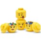 LEGO úložná hlava mini - Multi-pack 4 ks