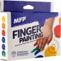 Farby prstové 6 ks farieb 30ml