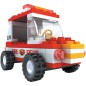 Stavebnica Dromader Hasiči Auto 21202 58ks