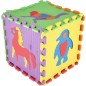 Penové puzzle Zvieratá 10ks vo fólii