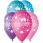 Balónik/Balonky nafukovacej princeznej 5ks
