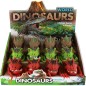 Maňuška dinosaurus silikón 3 farby
