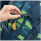 Školský batoh coocazoo MATE Lime Stripe 3dielny set peňaženka v rovnakom designe a doprava zdarma