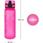 Flaša na vodu pre deti Baagl Logo - ružová 500ml