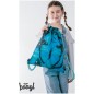 Školský set BAAGL Ergo Butterfly taška + peračník + vrecko a vrecko na chrbát zdarma