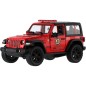 Auto Kinsmart Jeep Wrangler Polícia 2018 kov/plast 12cm 2 farby na spätné nat.