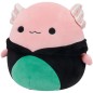 SQUISHMALLOWS Axolotl v kostýme čiernej mačky Archie