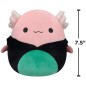 SQUISHMALLOWS Axolotl v kostýme čiernej mačky Archie