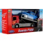 Auto odťahovka Welly Scania P320 + auto kov/plast 15cm 4 farby
