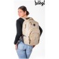 Školský batoh Baagl Coolmate Beige a vrecko na chrbát zadarmo