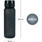 Fľaša na vodu Baagl Black, 800 ml