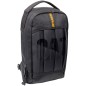 Čierna crossbody taška CAT Tech United