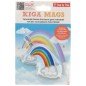 Vymeniteľný obrázok KIGA MAGS Rainbow Lui k batôžkom KIGA