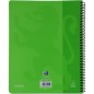 Linajkový blok špirálový Oxford Nordic Touch A4 zelený