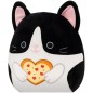 SQUISHMALLOWS mačka Čierno biela - Cicely, 30 cm