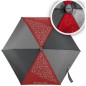 Detský skladací dáždnik Magic Rain Effect, červený