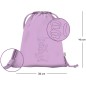 Batoh do školy 3 dielny set BAAGL Core Lavender