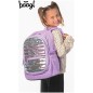 Batoh do školy 3 dielny set BAAGL Core Lavender
