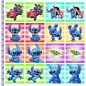 Pexeso v zošite s omaľovánkami Lilo & Stitch