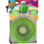 Lambáda/Catch ball hra s loptičkou na suchý zips ovocie 18cm