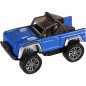 Auto terénne Off-Road mini kov/plast 6,5cm spätné natiahnutie mix druhov