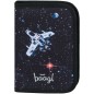 Školská taška pre prváka Baagl Zippy plus Pixel Space: aktovka SET, peračník, sáčok