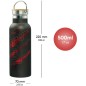 BAAGL Termofľaša s bambusovým viečkom Láva, 500 ml