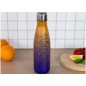 BAAGL Termofľaša s kovovým viečkom Gradient žlto-fialová, 500 ml