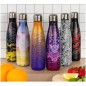 BAAGL Termofľaša s kovovým viečkom Gradient žlto-fialová, 500 ml