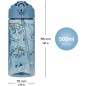 Fľaša so slamkou Baagl Dino 500 ml