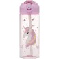 Fľaša so slamkou pre deti Baagl Rainbow Unicorn 500 ml