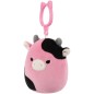 SQUISHMALLOWS Kľúčenka Čierno ružová krava - Pollyanna