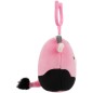 SQUISHMALLOWS Kľúčenka Čierno ružová krava - Pollyanna