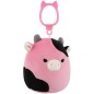 SQUISHMALLOWS Kľúčenka Čierno ružová krava - Pollyanna
