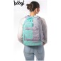 SET školský ruksak Baagl Skate max Sweet: batoh. peračník, vrecko, športová taška, ľadvinka