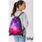 Školský batoh pre 2. stupeň Baagl Skate max Galaxy: SET batoh, peračník, vrecko a vrecko na chrbát zadarmo