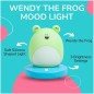 Squishmallows FIZZ Dekoratívne osvetlenie - Žaba Wendy