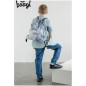 Školský batoh Baagl Skate NASA Grey 5dielny set