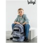 Školský batoh Baagl Skate NASA Grey 5dielny set