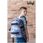 Školský batoh Baagl Skate NASA Grey 5dielny set