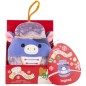 SQUISHMALLOWS Vianočná ozdoba Krava luskáčik - Ingred 10 cm