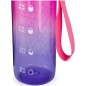 Fľaša na vodu OXY LiFE 800 ml Ombre Fuchsia