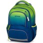 Školský batoh OXY NEXT Ombre Green, 3dielny set
