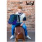 Školský set Baagl Core Logo modrý 5dielny