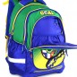 Školský batoh Target Goal zeleno/modrý
