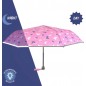 Detský skladací dáždnik Motýle ružový