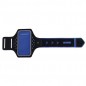 Hama Active športové puzdro na rameno s LED, veľkosť XL, čierne/modré
