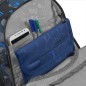 Školský batoh coocazoo PORTER, Blue Craft, USB Flashdisk 16GB a doprava zdarma